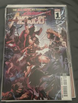 4 comic books of Savage Avengers