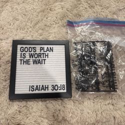 Letter Board