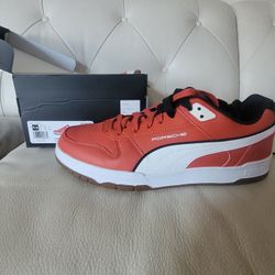 Red PUMA Porsche Shoes!! Size 11! New