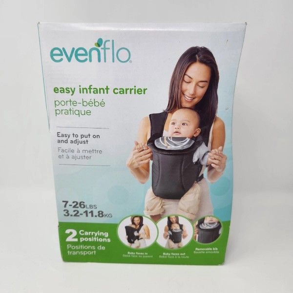 Evenflo Easy Infant (7-26lbs) Carrier With Removable Bib