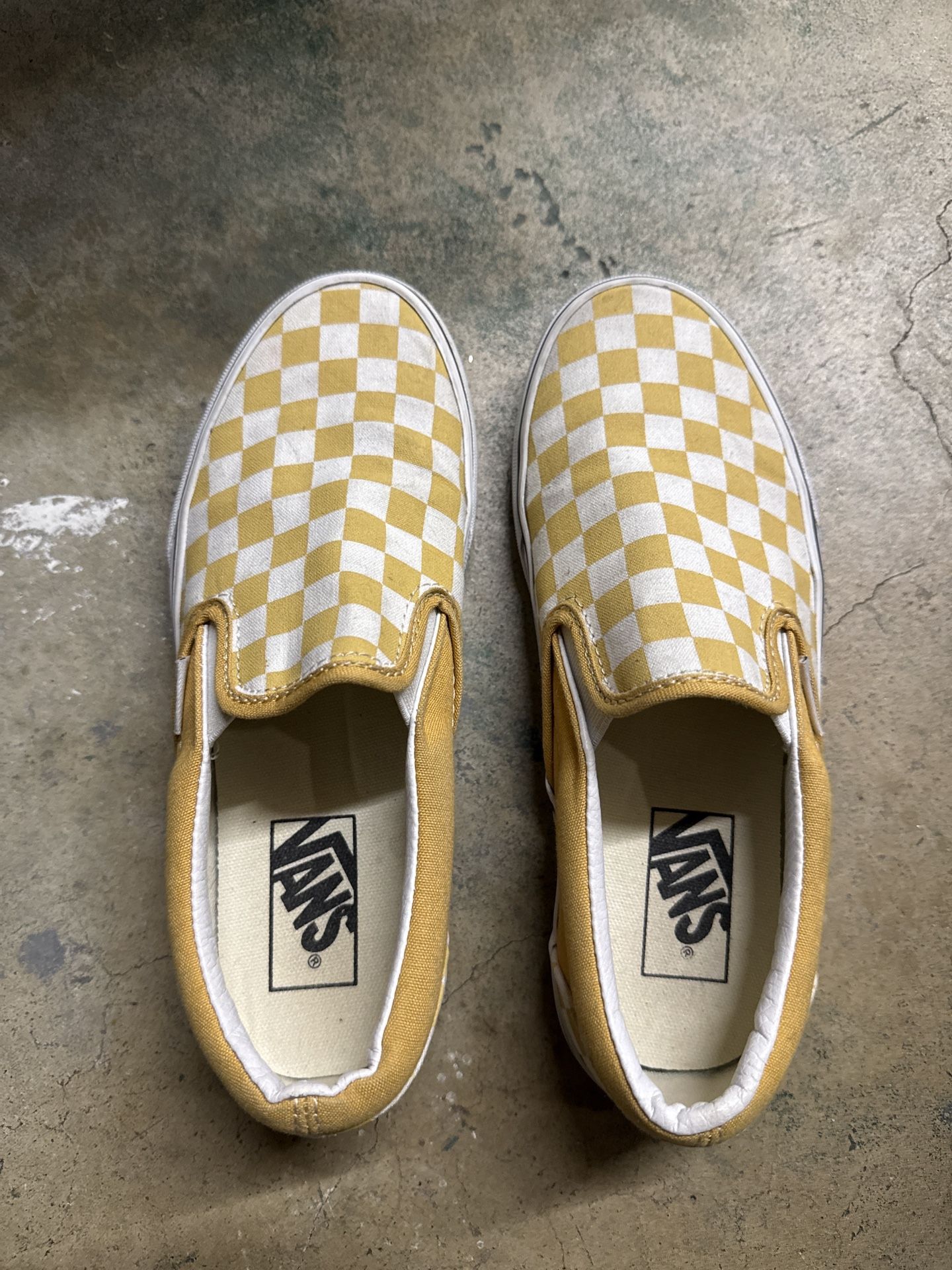 Vans Checkerboard Slip On Shoes