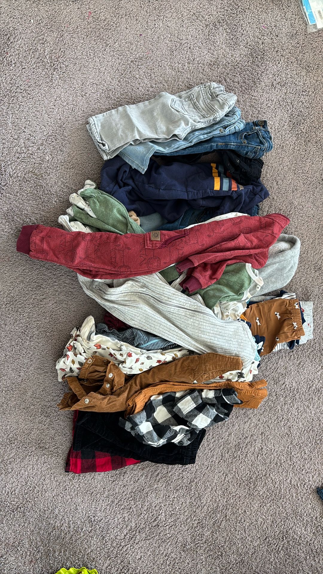 Lot Of Baby Boy Clothe Nb-18 Months