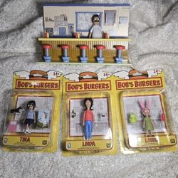 Bob's Burgers Phatmojo Figures 