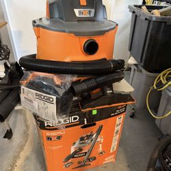 New Rigid NXT 14gal 6HP Wet/dry Shop Vac
