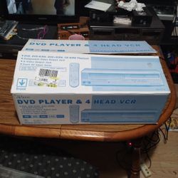 DVD Player & 4 Head Vcr