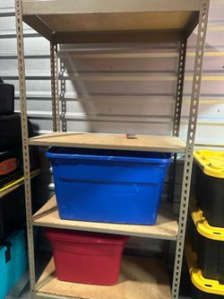 5 Tier Heavy duty adjustable garage shelves