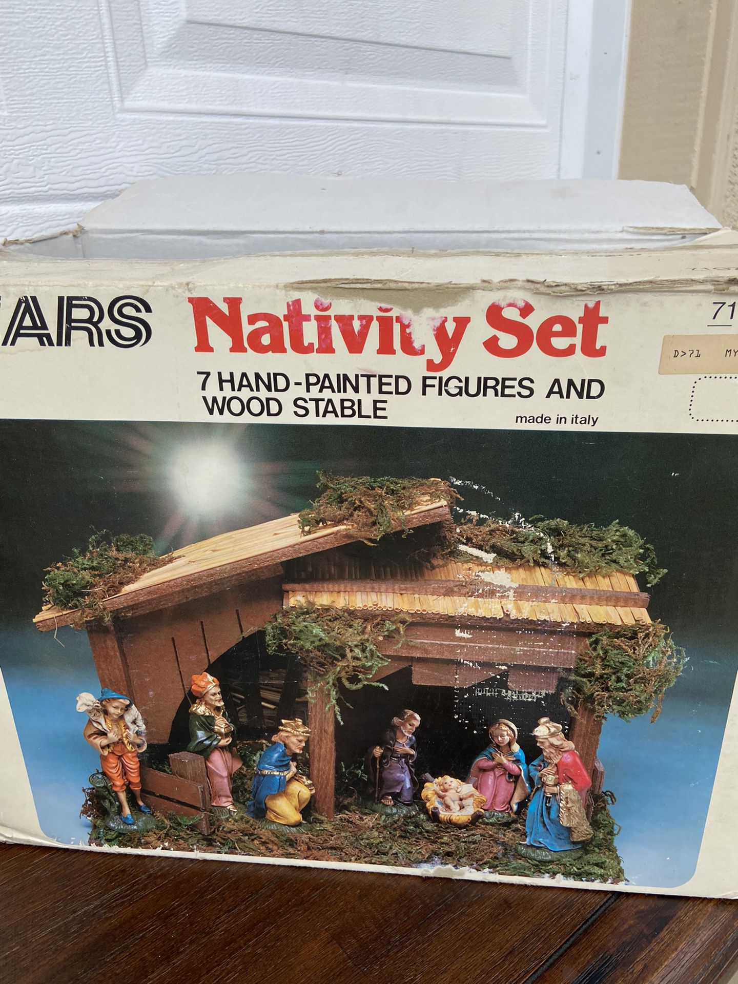 Vintage  Nativity 