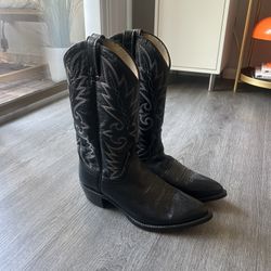 Men’s Dan Post Black Cowboy Boots