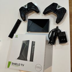 Nvidia Shield Pro With Two Controllers 