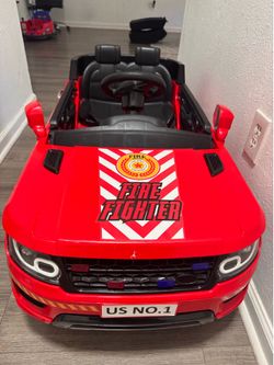 FIRE TRUCK RIDE ON CAR