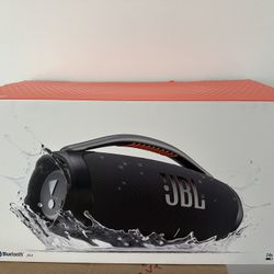JBL Boombox 3 Waterproof Portable Bluetooth Speaker - Black