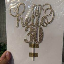 Birthday Cake Topper