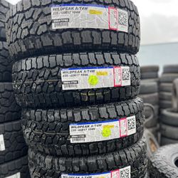 235/65/17 New Falken Set Of Wildpeak AT4W Tires Available!!