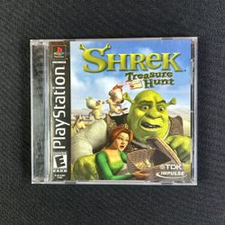 PS1 Playstation 1 Shrek Treasure Hunt Video Game READ, $12