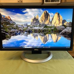Dell 24” Widescreen Full HD W-LED LCD Monitor