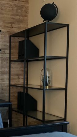 PICK UP TODAY – IKEA Black Shelf Unit (69” x 39.5” x 14.5”)