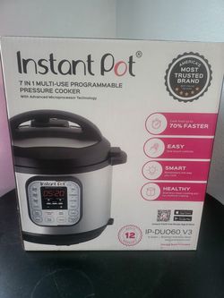 New instant pot in box - 12 month warranty