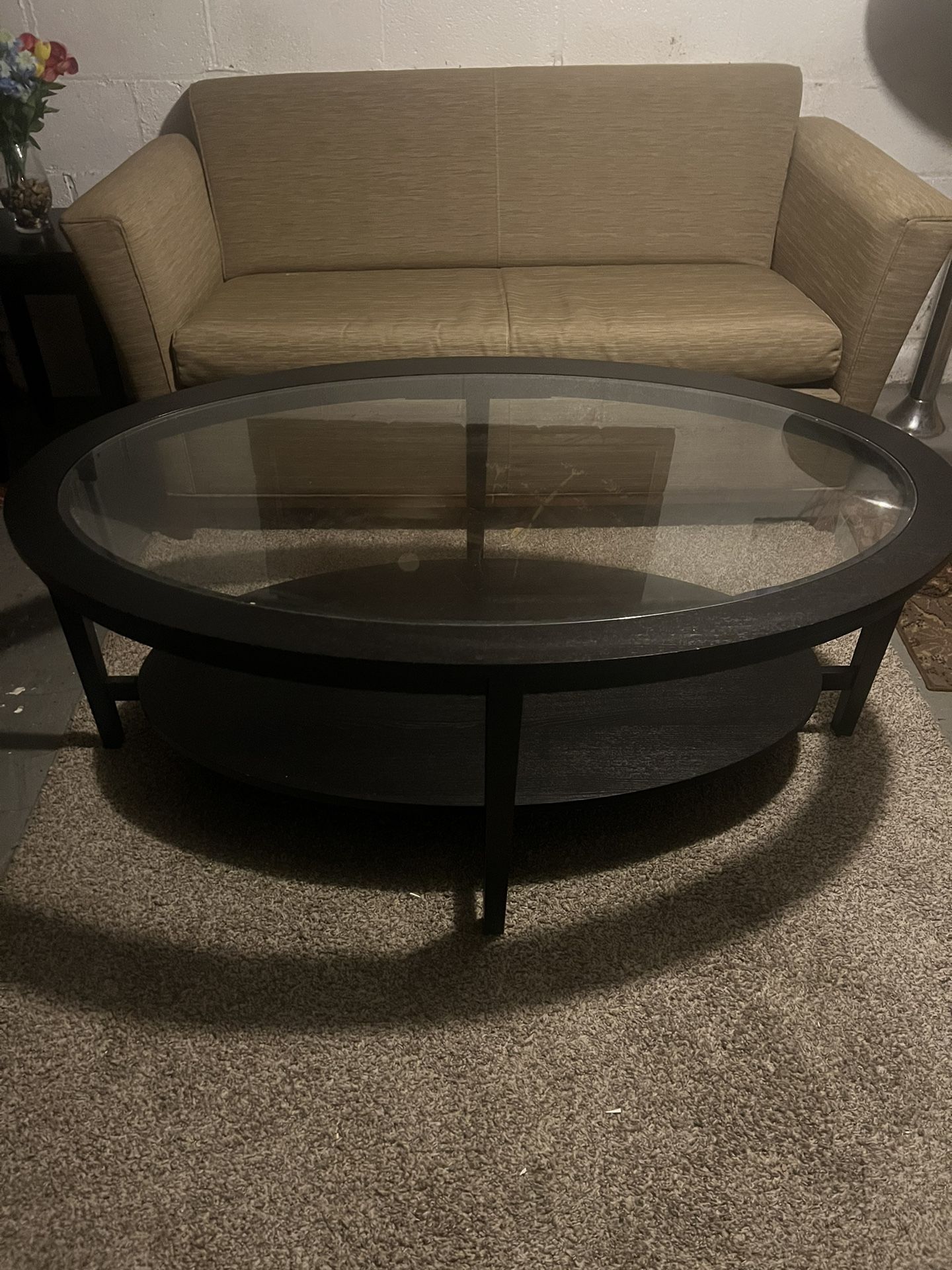 Glass Coffe Table