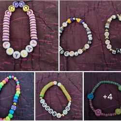 beautiful bracelets that my daughters are selling to earn some money