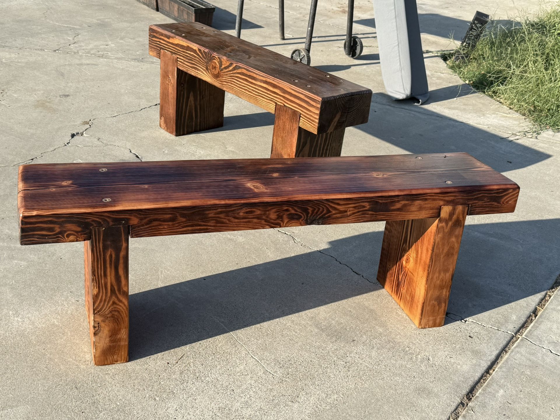 Wood Bench