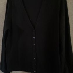 Black Sweater Size: XL For Women