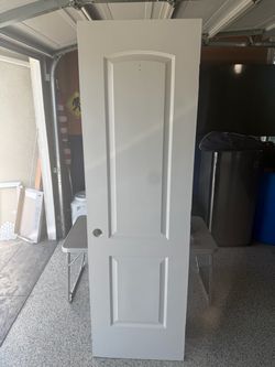 RHS White 3-Panel Interior Door Slab