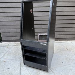 Omnirax Recording Studio Rack Cabinet With Rack Shelves