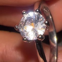 Real Moissanite Ring