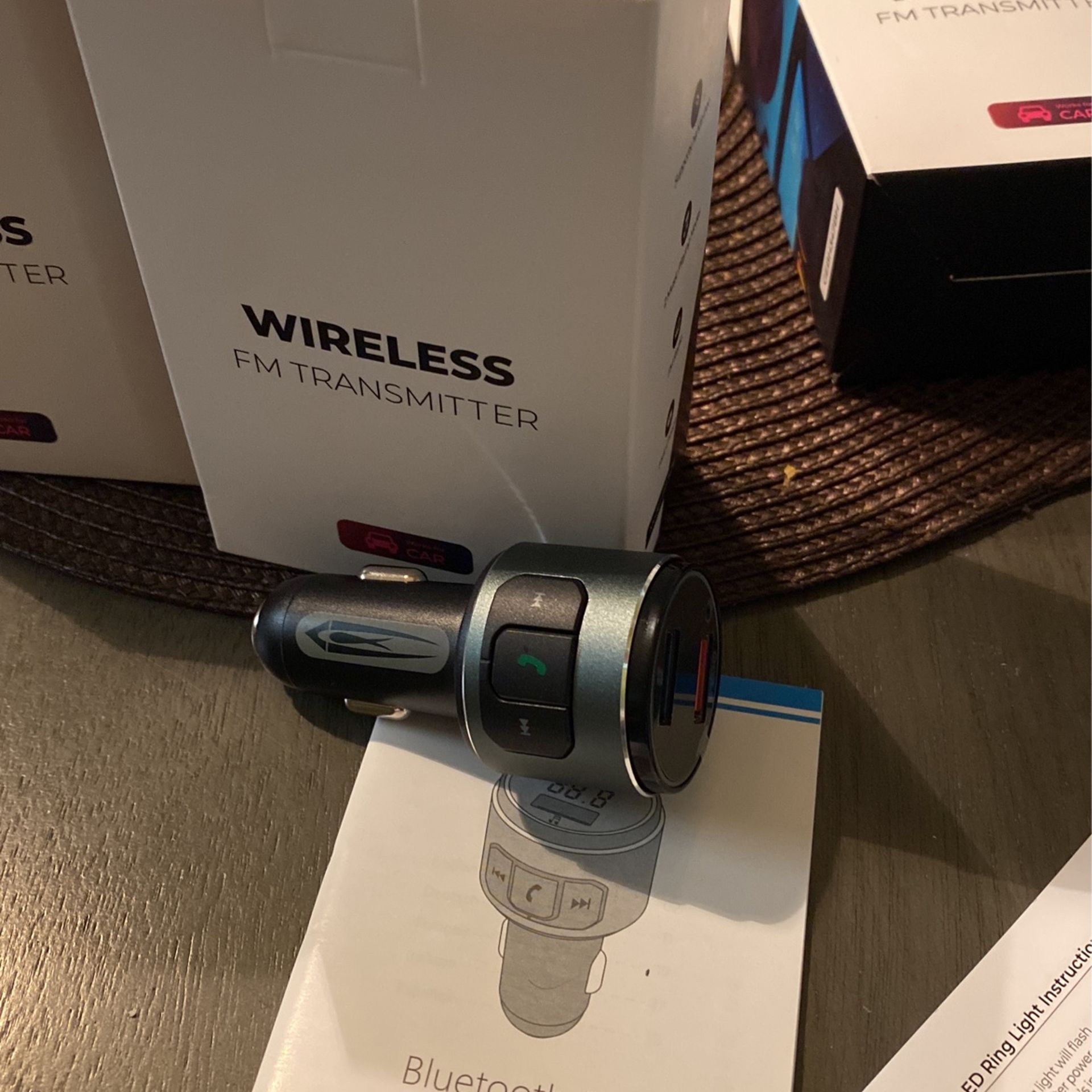 New Wireless Bluetooth Transmitter Fm