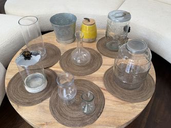 Flower Vase - Water Glass Container- Ice Bucket - Wine Jar 