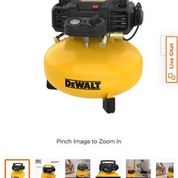 DeWalt 6Gal 165 PSI Electric Pancake Air Compressor