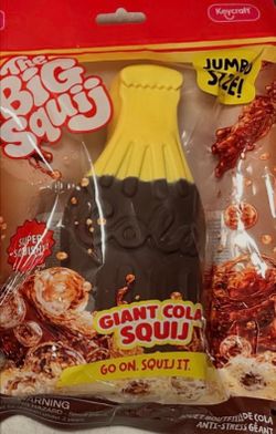 The rare the big squij cola squishy!!
