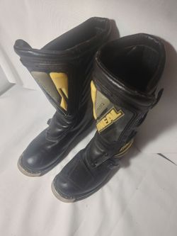 Size 12 O'Neal elements motorcycle boots as is