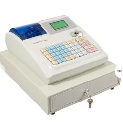 Electronic Cash Register with Cash Drawer