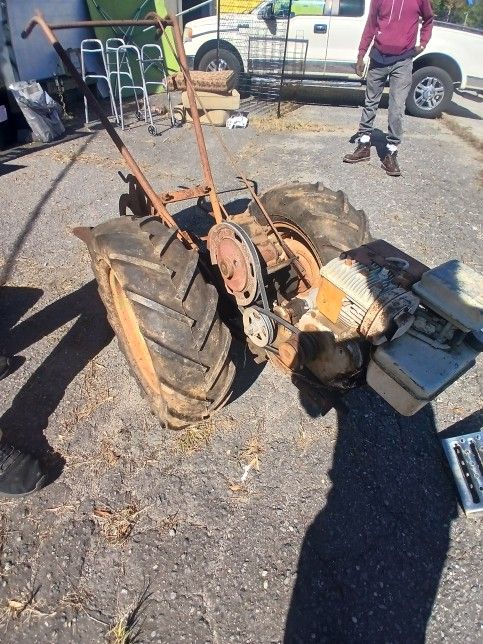 Antique Tractor Plow