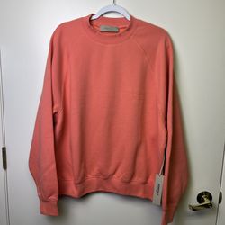 *SALE!* New Essentials Fear of God Coral Crewneck Size XSS, XS, S Oversized available 