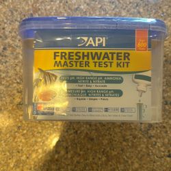 API FRESHWATER MASTER TEST KIT 800-TEST, Fast Easy Accurate Aquarium Water Test Kit of pH