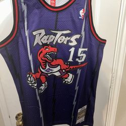 purple Vince Carter Raptors jersey size 2xl