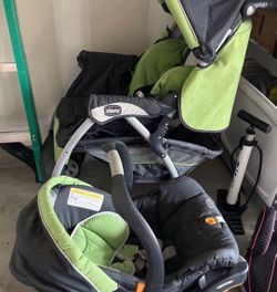 Chicco Car seat And Stroller $80