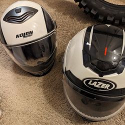 Motorcycle Helmets, Etc.