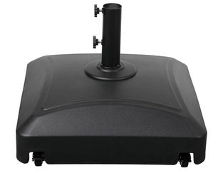 22” Fillable Patio Umbrella Base Stand – Holds 125 lbs Sand or 88 lbs Water