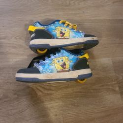 Size 3 Sponge Bob Heelys Rollerskates