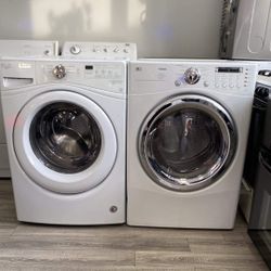 Whirlpool Washer And LG Gas Dryer Set For $680