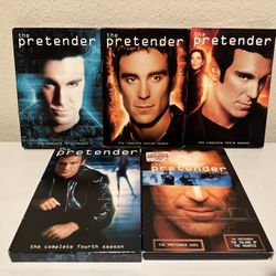 The Pretender Complete TV Series Seasons 1-4 plus 2 Movies (DVD)