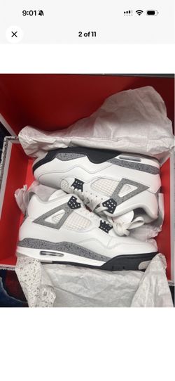 Jordan’s White Cement 4