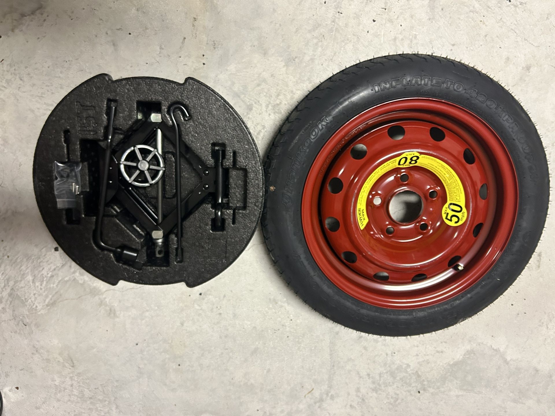 Kia Spare Tire Kit