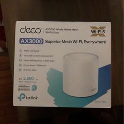 Deco AX3000 Whole Home Mesh Router 
