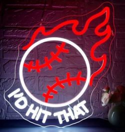 Baseball Neon LED Sign