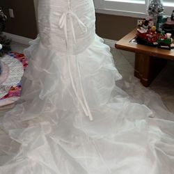 White wedding Dress