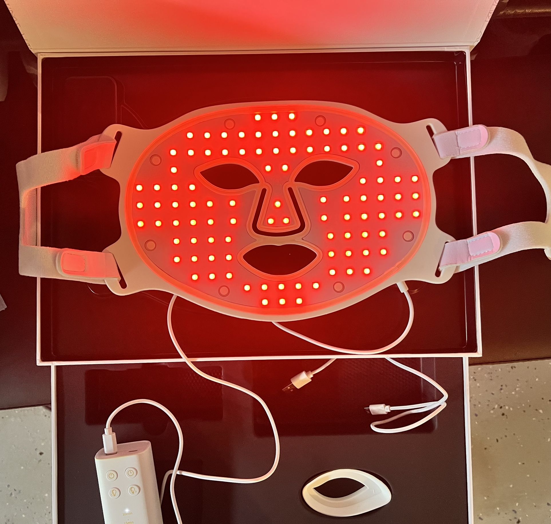 Red light therapy face Mask Megelin